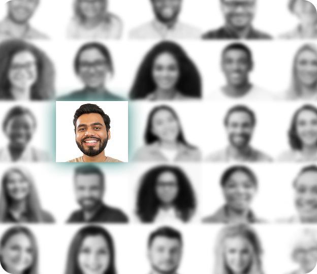 Thumbnails of people